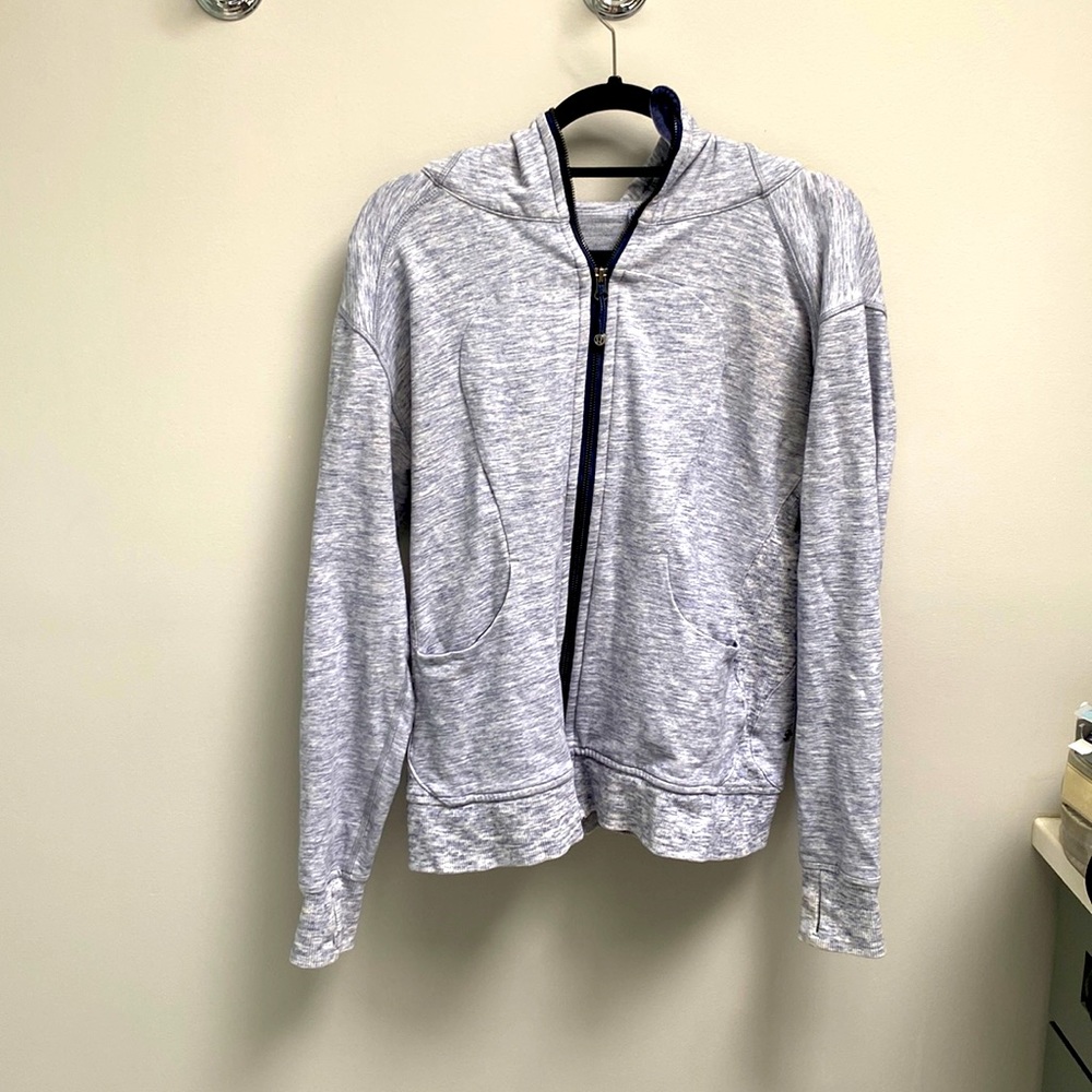 Lululemon blue define jacket size 10